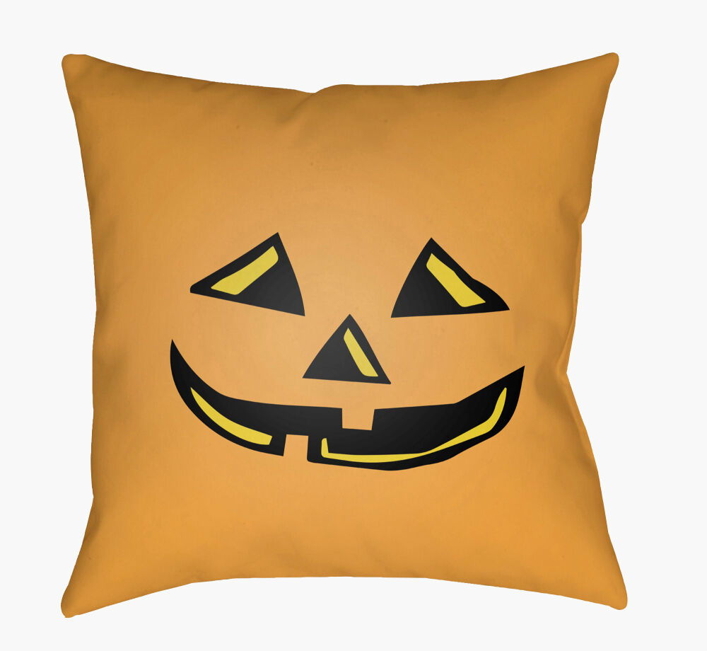 Boo Accent Pillow, Decorative Pillow by Surya, 18" length x 18" width