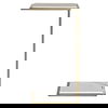 Elevate White Marble Drink Table thumbnail 0
