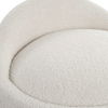 Swirl Swivel Sheepskin Ottoman thumbnail 8