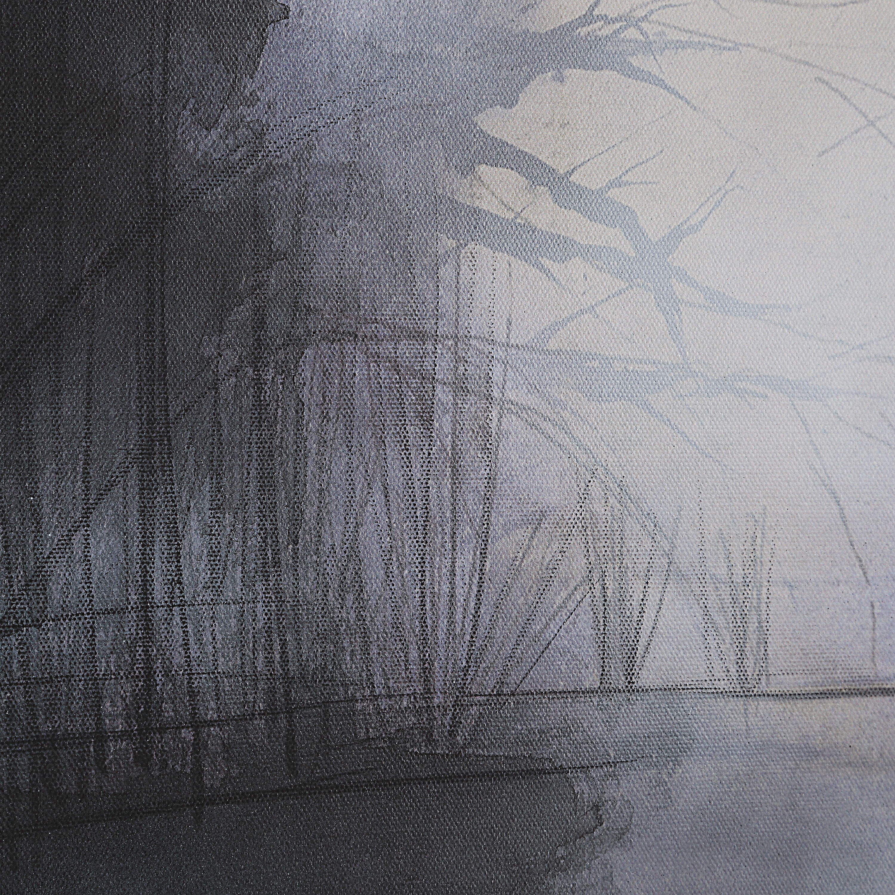 Spencer, Painting by Renwil, 40" height x 2" depth View 3