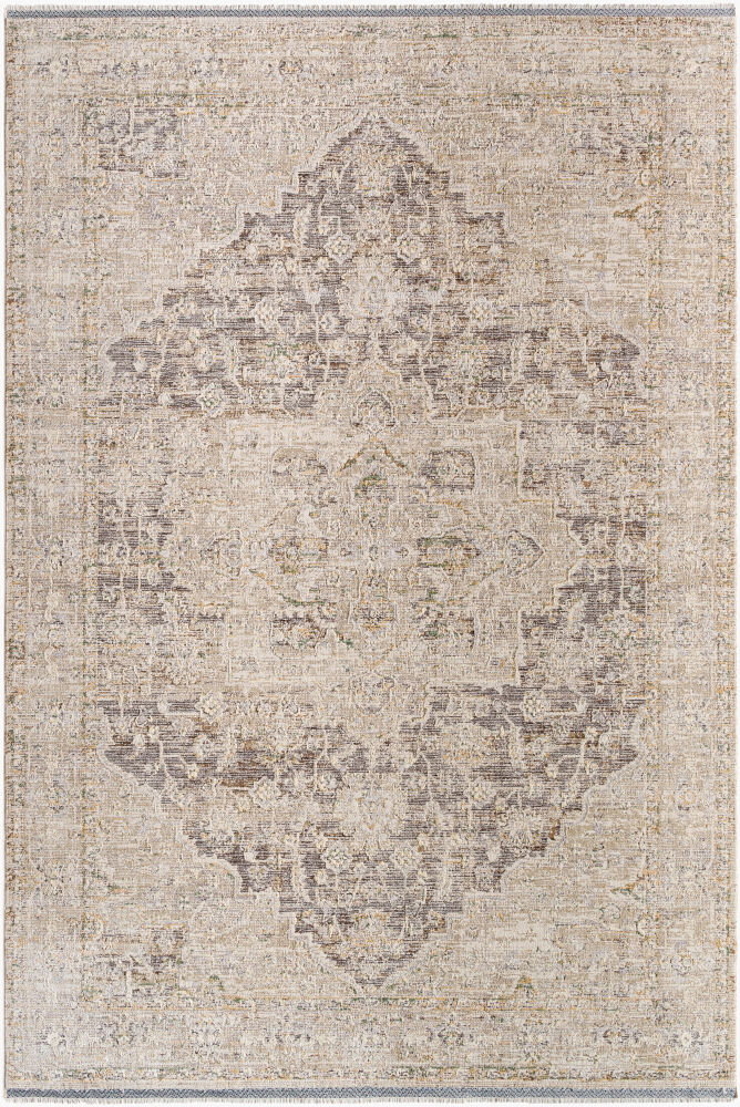 Rivaldo Machine Woven Rug, by Surya, 1'3.75" length x 1'3.75" width