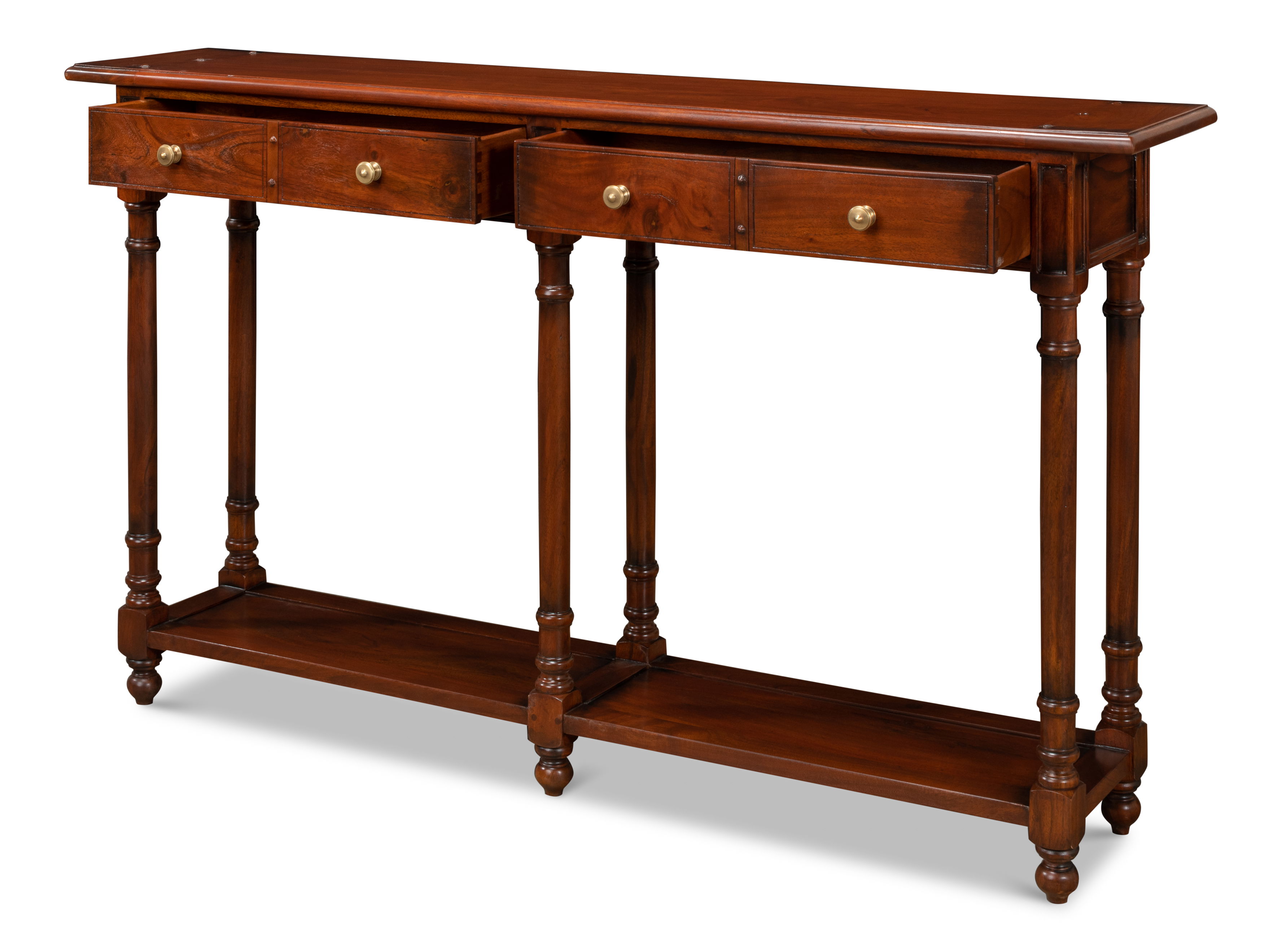 Josephson Console Table, by Sarreid, 60" length x 12" width x 35" height View 9