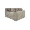 Berga Sectional Left Pebble, Sectional Sofa by Moe's Home, 118.25" width x 33" height x 65.5" depth thumbnail 5