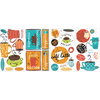 Cafe Wall Decals, by York Wall, 1'6" length x 10" width x 2" depth thumbnail