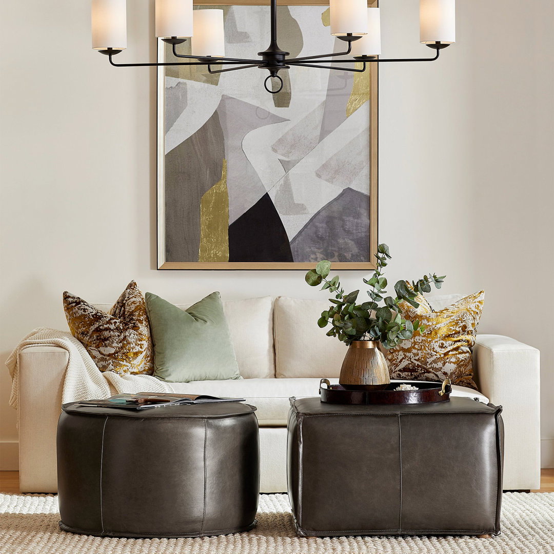 Ginevra 6 - Light Chandelier, by Cyan Design, 62" width x 16" height x 62" depth View 5