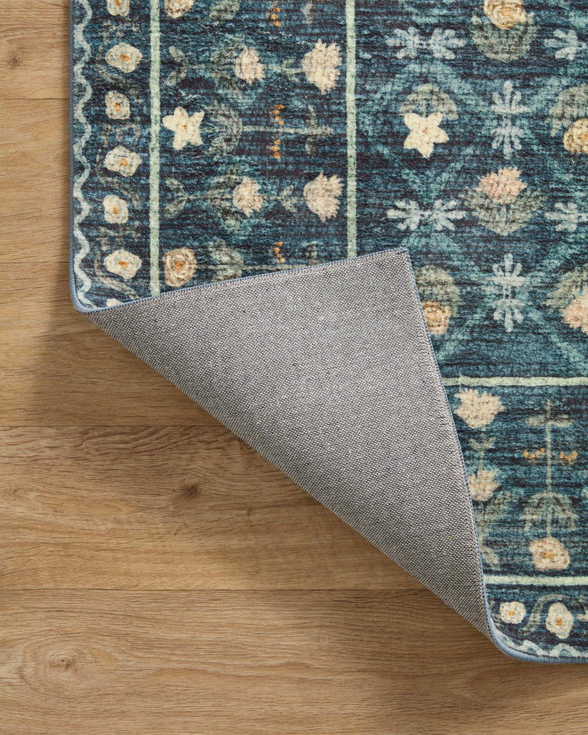 Rifle Paper Co. x Loloi Eden Rug, 1'6" length x 1'6" width View 8