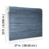 Bahia Grass Navy Peel & Stick Wallpaper thumbnail 7