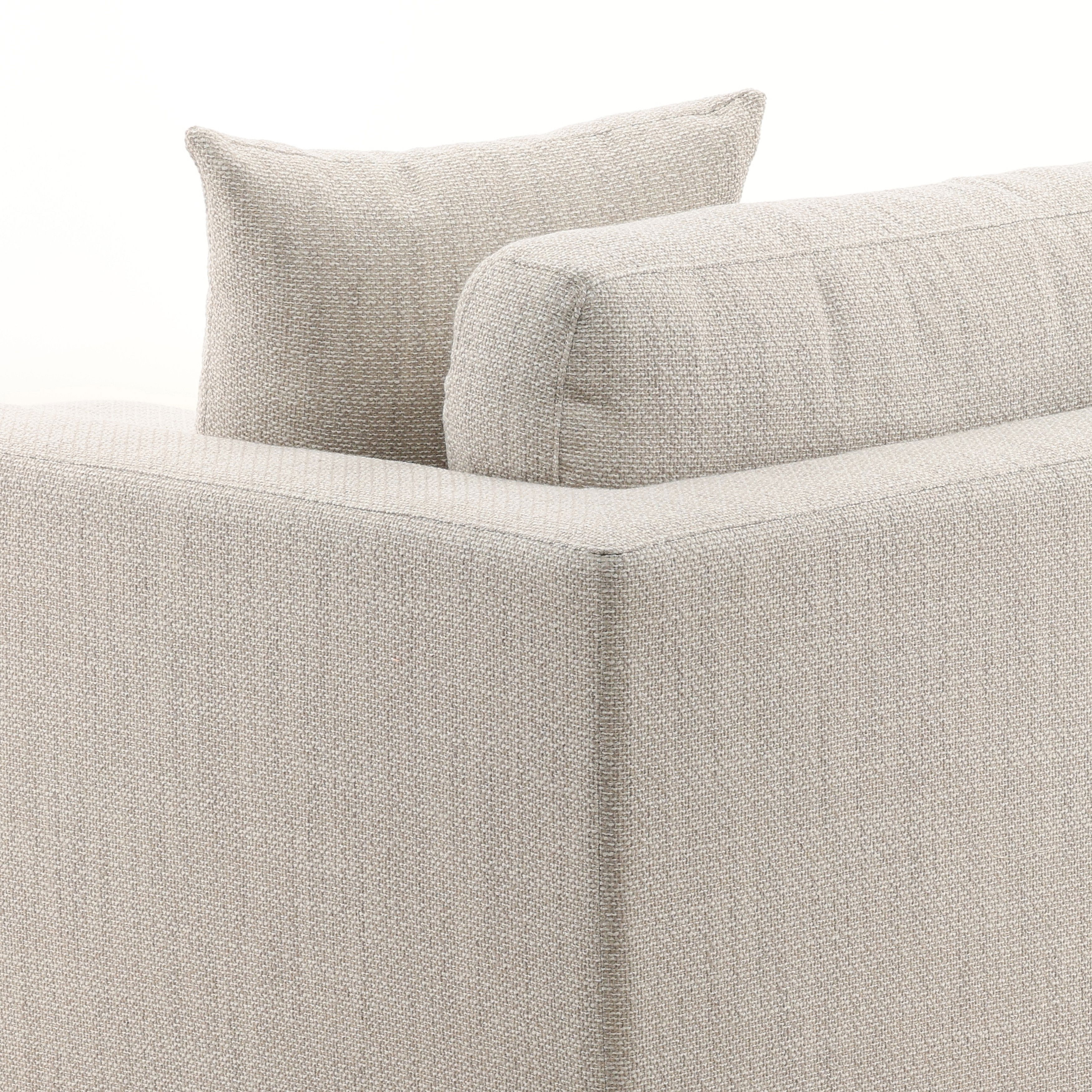 Erica Chaise Sectional Taupe Erica Chaise Sectional Taupe large image