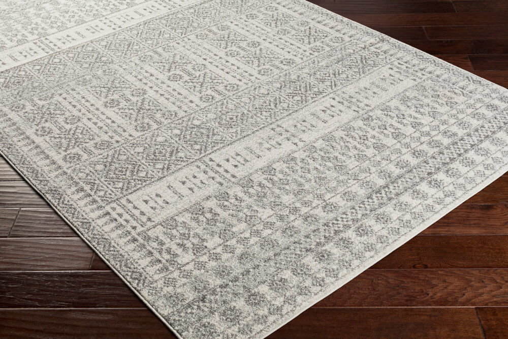 Elaziz Machine Woven Rug, by Surya, 7'6.55" length x 2'7.5" width