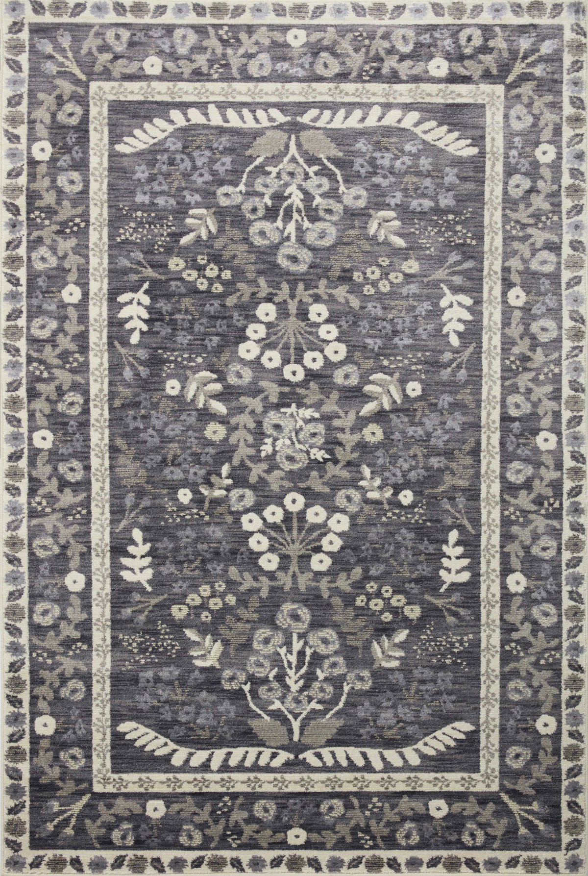 Rifle Paper Co. x Loloi Fiore Rug, 2'7" length x 4' width View 1