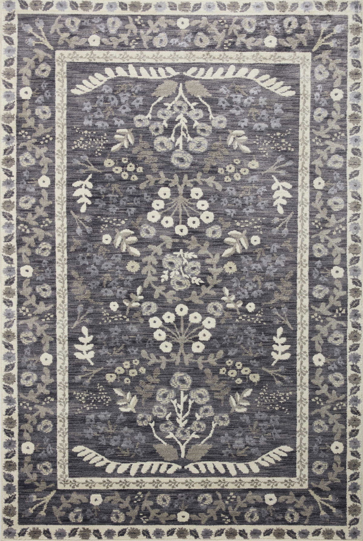Rifle Paper Co. x Loloi Fiore Rug, 2'7" length x 8' width View 1