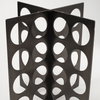 Fletcher (Large) 6L x 6W Gray Metal Abstract Decorative Object, by Mercana, 5.71" length x 5.71" width x 7.87" height thumbnail 7