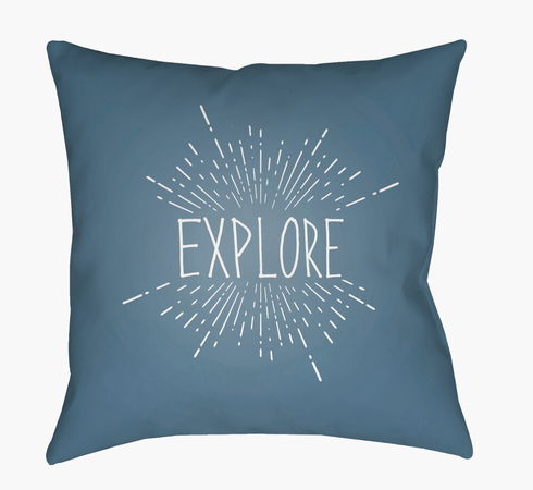 Explore II Accent Pillow