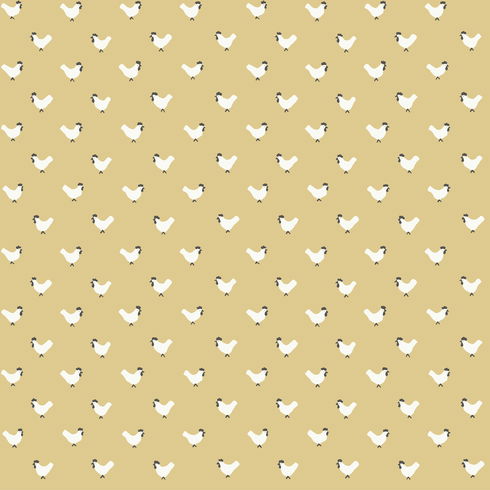 Roost Yellow Wallpaper