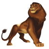 The Lion King Simba Giant Wall Decals, by York Wall, 3' length x 1'5.25" width x 0.02" depth thumbnail