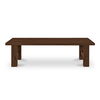 Esmond Outdoor Dining Bench Brown, Benche by Moe's Home, 64" width x 18" height x 16" depth thumbnail 5