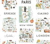 City Maps Mint Peel & Stick Wallpaper, by York Wall, 20' length x 2'3" width x 0.02" depth thumbnail 1