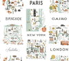 City Maps Mint Peel & Stick Wallpaper, by York Wall, 20' length x 2'3" width x 0.02" depth thumbnail