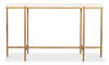 Shagreen Console Table, Osprey White thumbnail 14