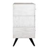 Vivi 3 Drawer White Chest thumbnail 4