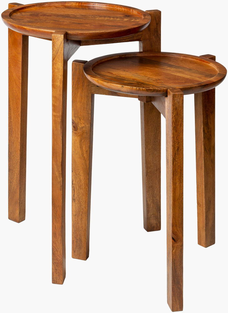 Abuja End Table, Side & End Table by Surya, 12" width x 20" height