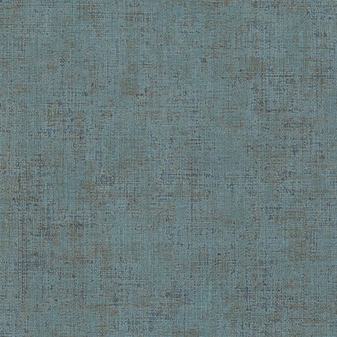 Alma Blue Faux Weave Wallpaper