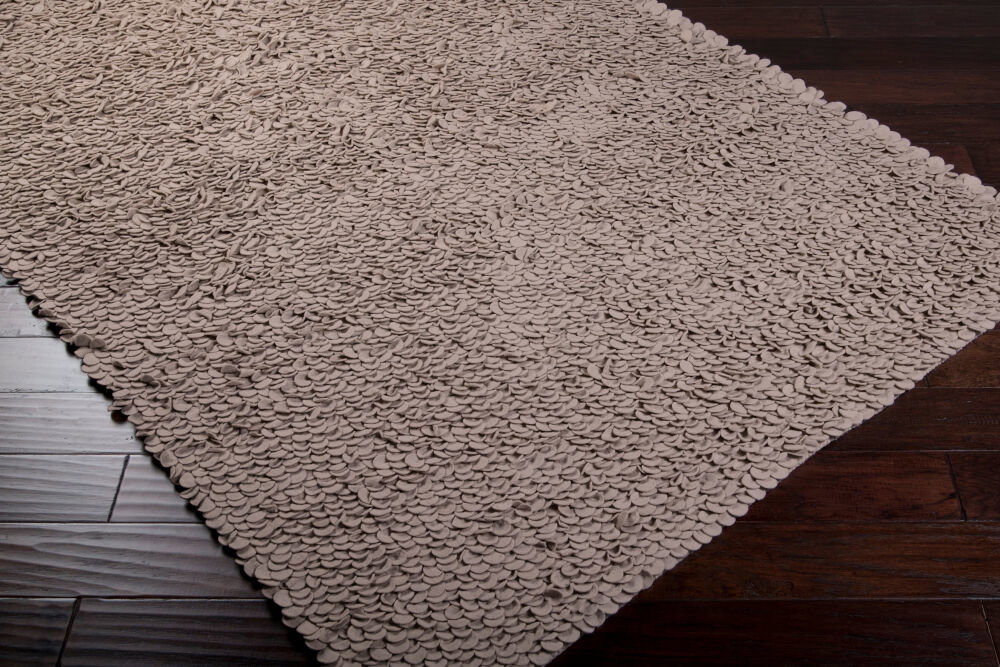 Disc Handmade Rug, by Surya, 3' length x 2' width