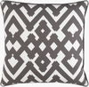 Large Zig Zag Lumbar Pillow Down, Decorative Pillow by Surya, 13" length x 20" width thumbnail