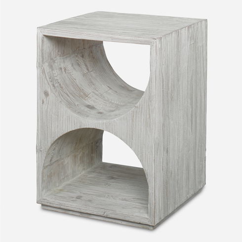 Hans White Side Table