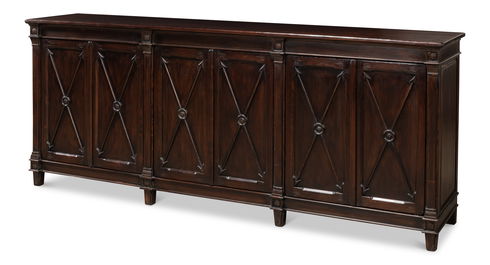 Marksman Sideboard  Dark Brown