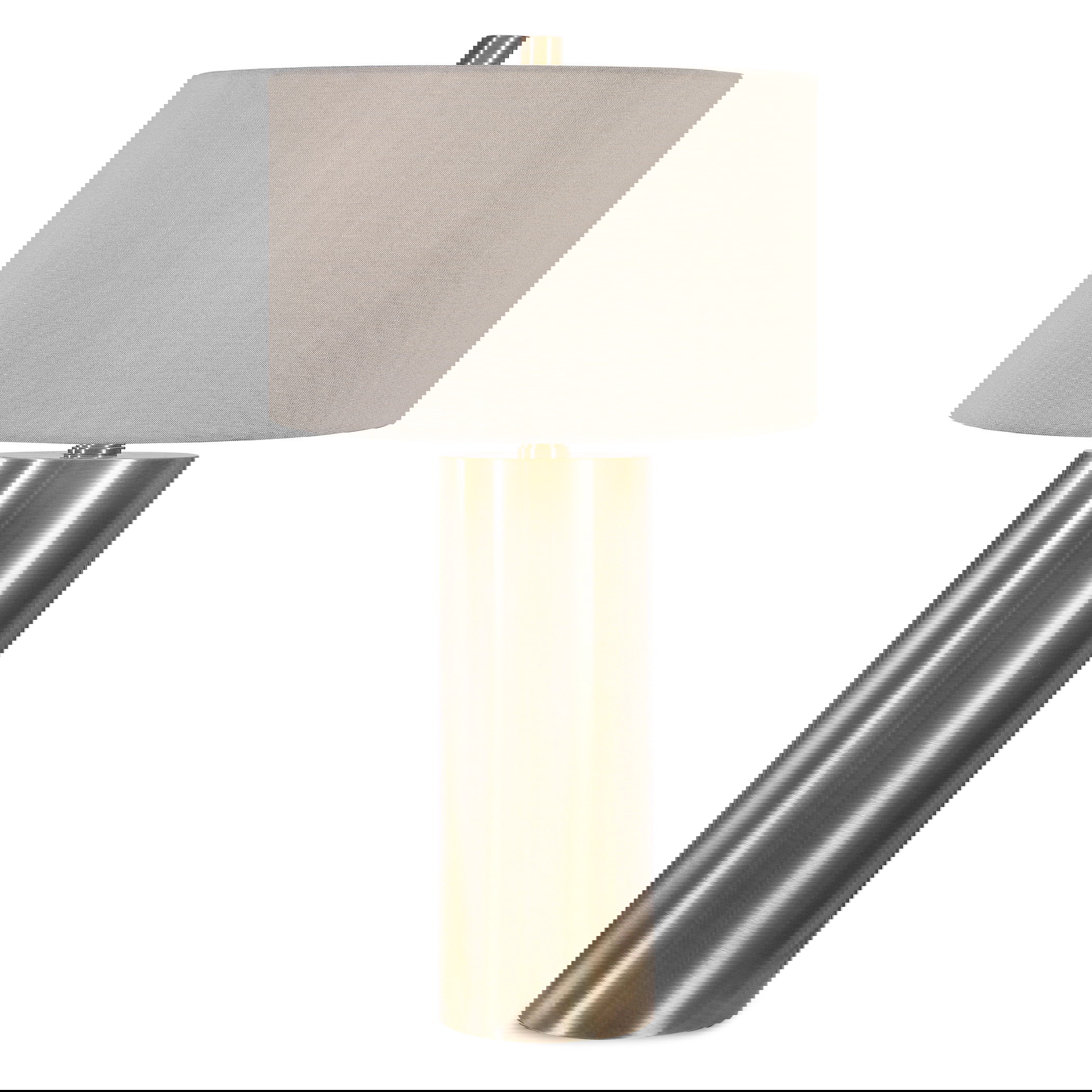 Taria Brushed Brass Table Lamp large image 