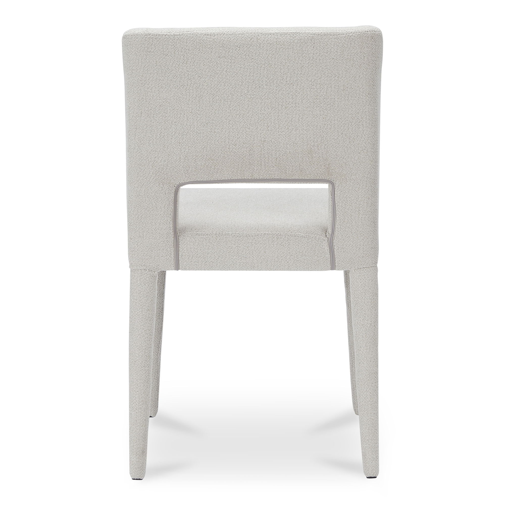 Joyce Dining Chair Beige-set Of Two, by Moe's Home, 18.5" width x 33.9" height x 22.6" depth View 5