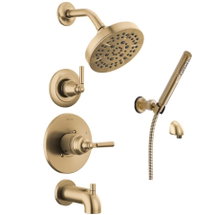 Online Designer Bathroom Saylor Monitor 14 Series Single Function Pressure Balanced Tub and Shower System with Shower Head and Hand Shower - Includes Rough-In Valves