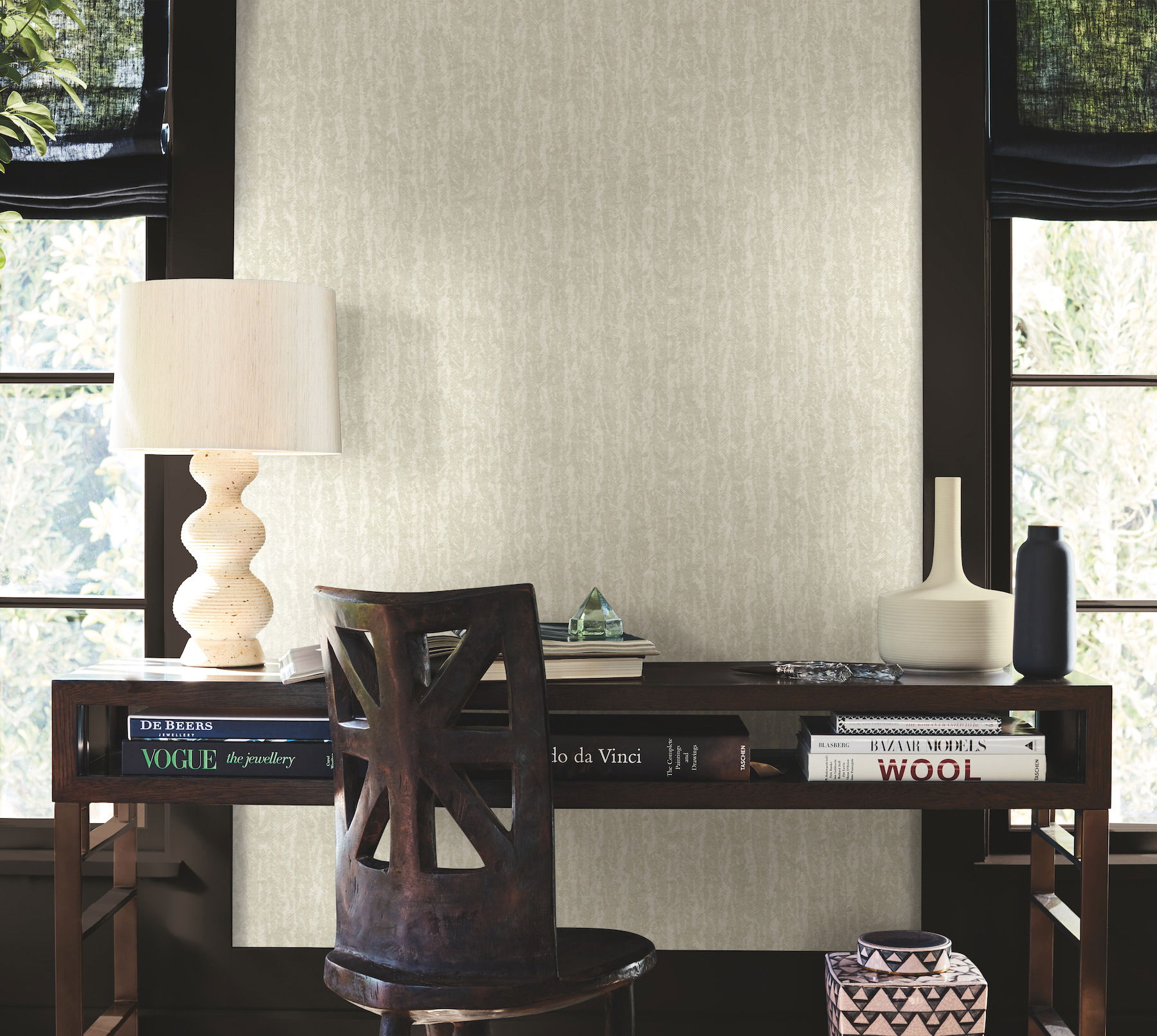 Juju Beige Wallpaper large image 