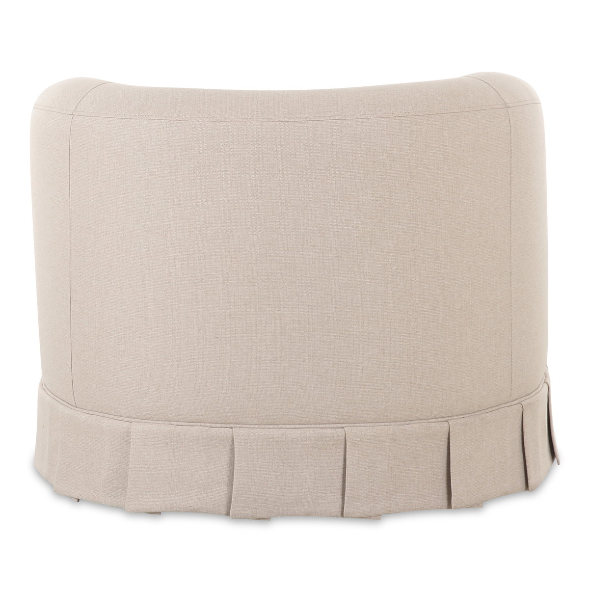 Maren Swivel Chair Beige, Accent Chair by Moe's Home, 32" width x 26.5" height x 30" depth View 4