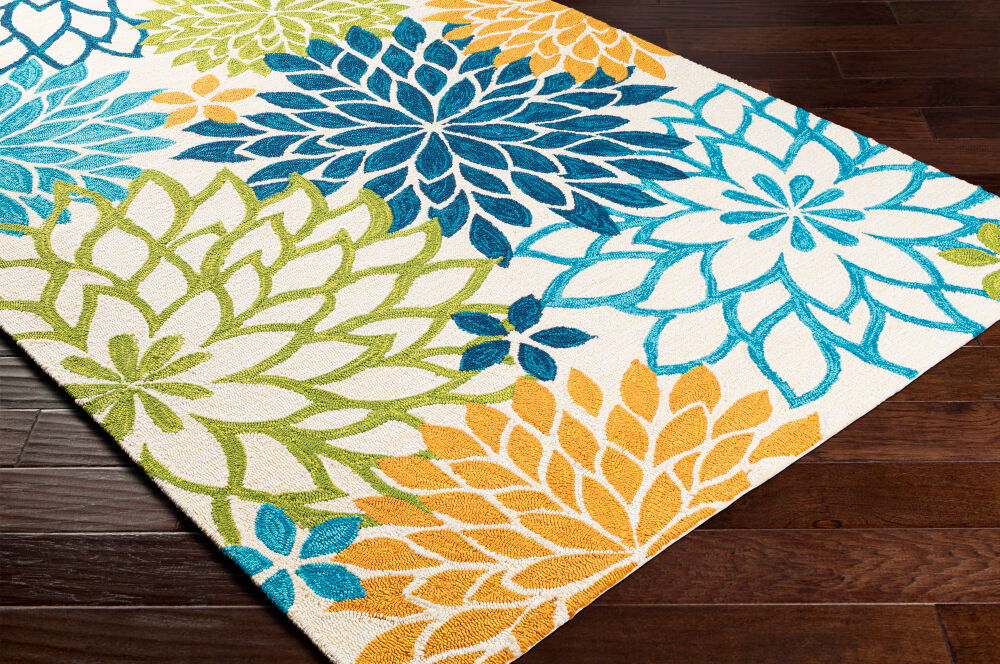 Rain Handmade Rug, by Surya, 3' length x 2' width