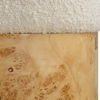 Swirls Poplar Ivory Ottoman thumbnail 4