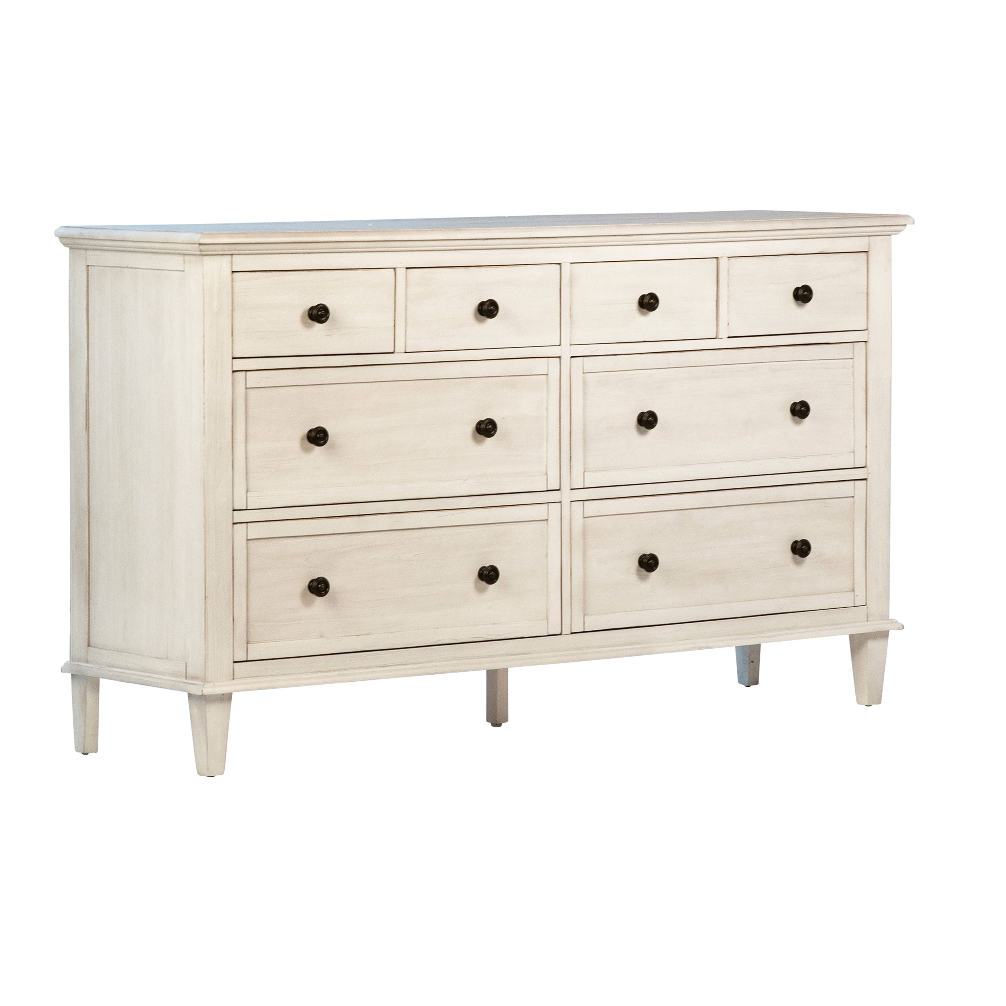 Lugano Dresser, by Dovetail, 66" width x 38" height x 19" depth View 4