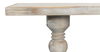 Stacy Double Pedestal Console, Console Table by Sarreid, 61" length x 15" width x 30" height thumbnail 4