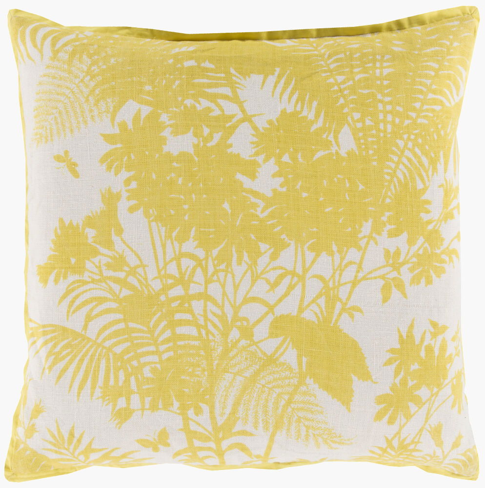 Shadow Floral Accent Pillow large image 