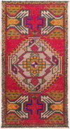 Antique One of a Kind Handmade Rug, by Surya, 3'1" length x 1'8" width thumbnail