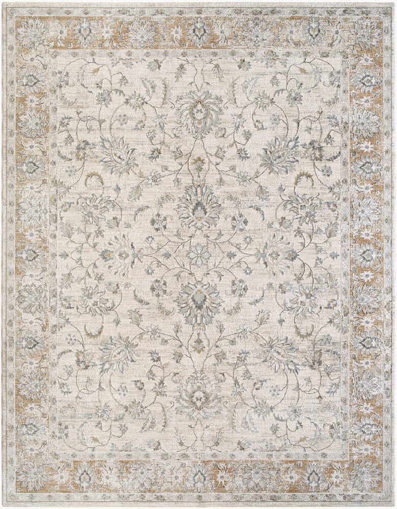 Brunswick Machine Woven Rug, by Surya, 1'3.75" length x 1'3.75" width