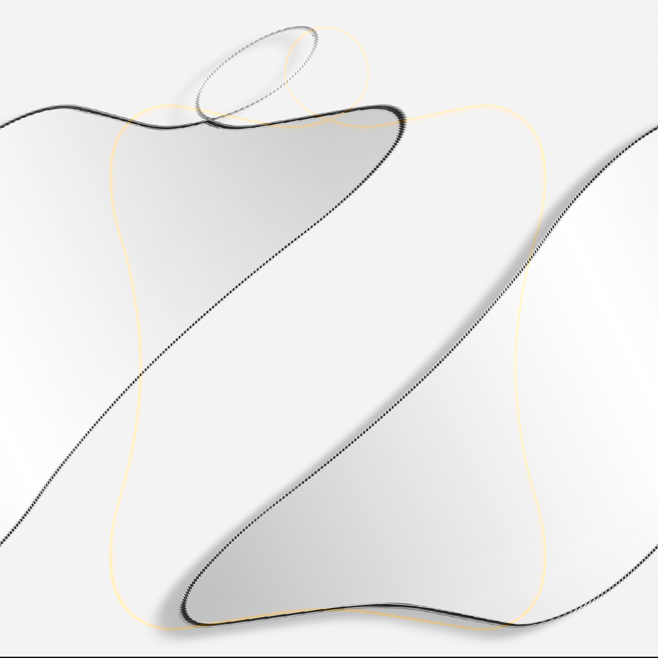 Talia Brass Vanity Mirror, by Uttermost, 24" width x 33" height x 1" depth View 1