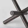 Astericks II (Medium) 8L x 7W Brown Metal Decor Object thumbnail 5