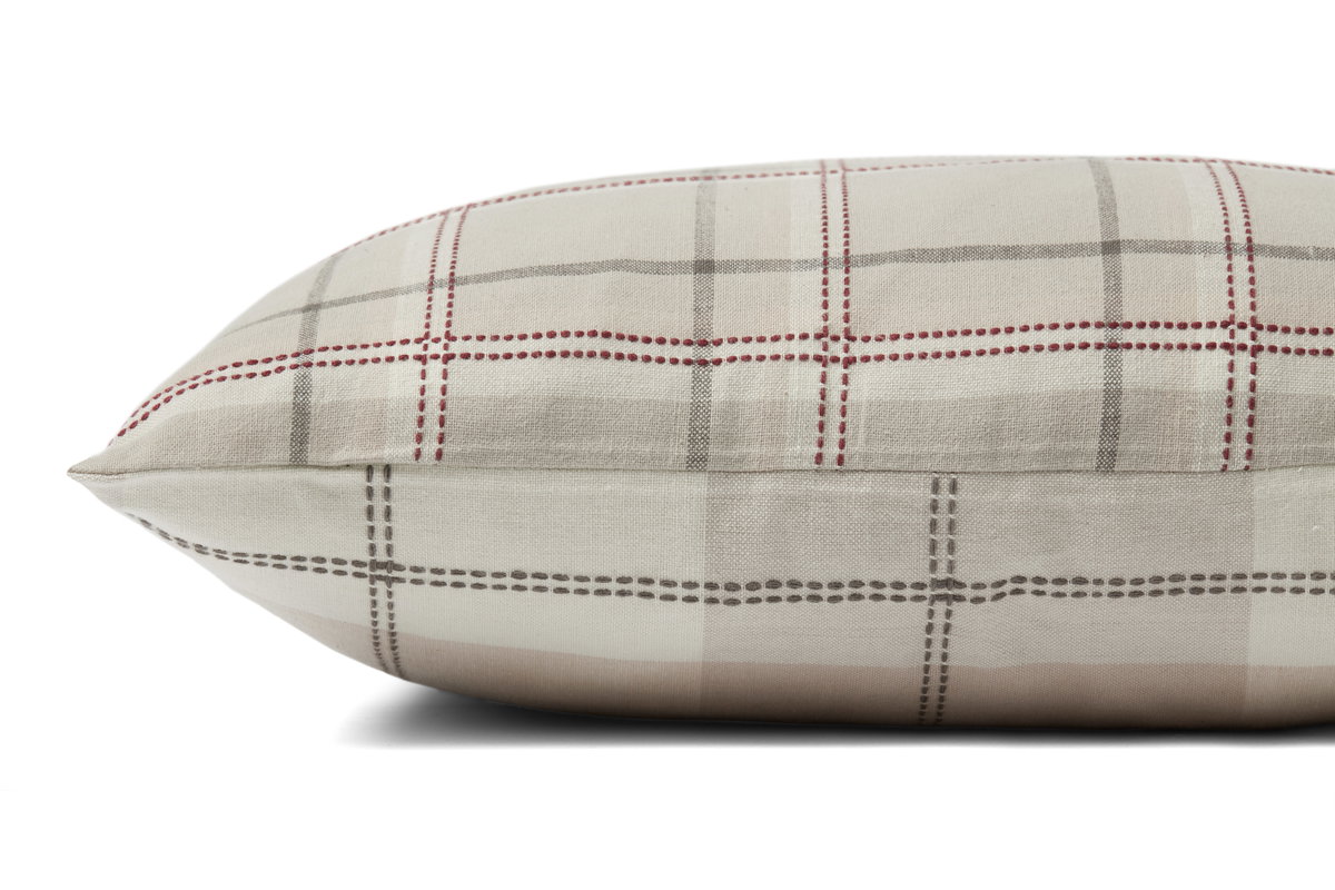 Chris Loves Julia x Loloi Teddy Pillow, Decorative Pillow, 18" length x 18" width View 4