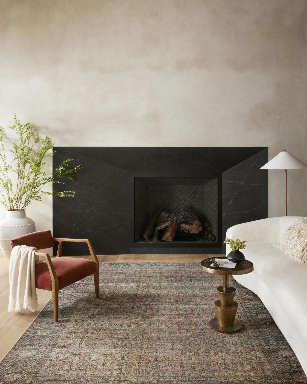 Loloi Adrian Rug, 5' length x 7'6" width View 2