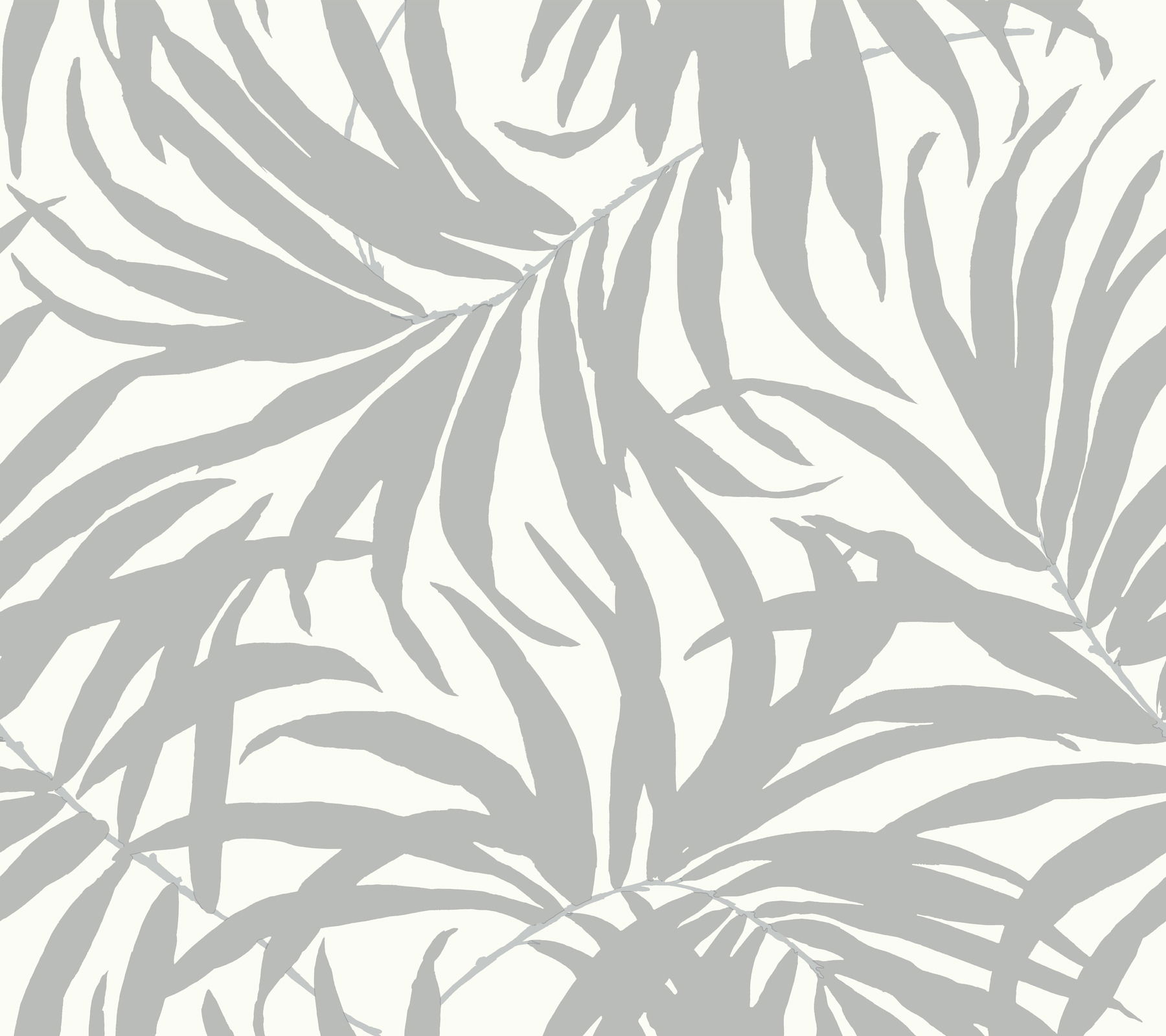 Bali Leaves Metallic Peel & Stick Wallpaper large image 