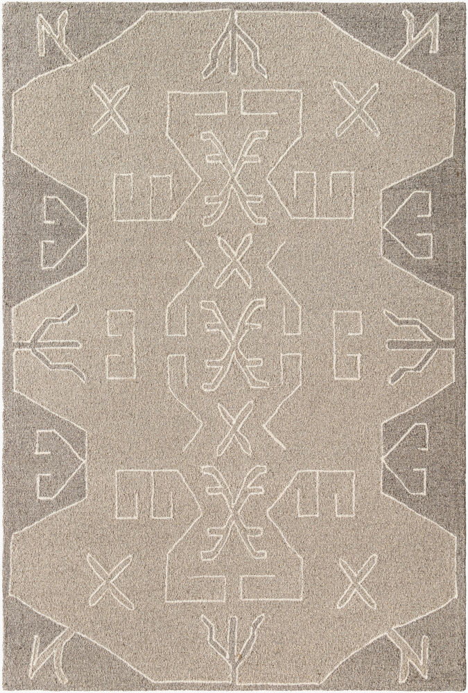 Granada Handmade Rug, by Surya, 1'6" length x 1'6" width