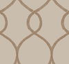 Laurel Leaf Ogee Brown Wallpaper 0 Laurel Leaf Ogee Brown Wallpaper thumbnail 0