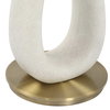 Sonia Modern Brass Accent Table, Side & End Table by Uttermost, 14" width x 23.25" height x 14" depth thumbnail 8
